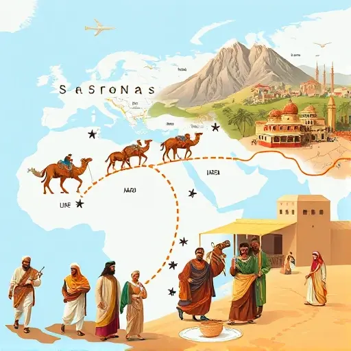 Влияние легендарных торговых путей на культурное самосознание региона