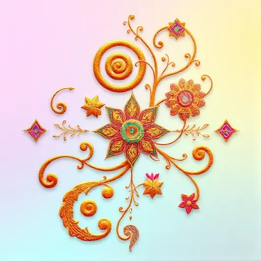 Современные интерпретации удмуртских орнаментов в цифровом искусстве