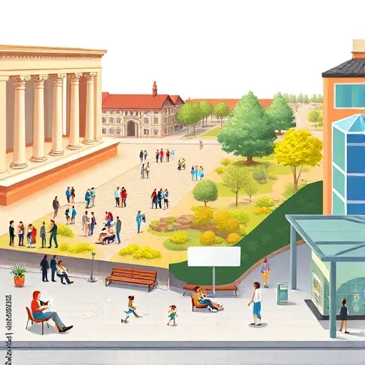 История развития общественных пространств и их влияние на комфорт жителей региона